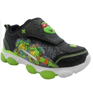 Light Up Boys Ninja Turtles Shoes